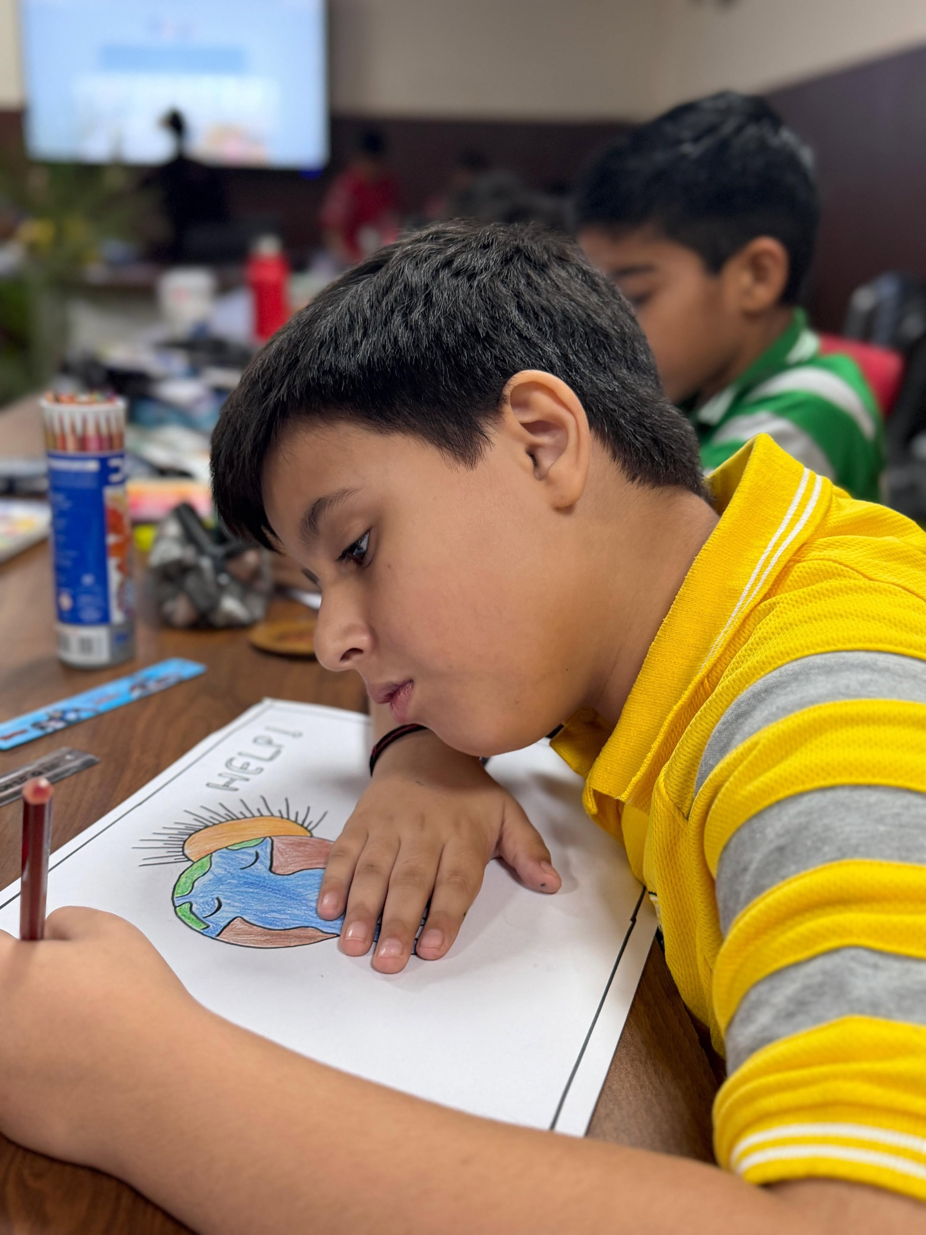 Grade V Celebrates Climate Action