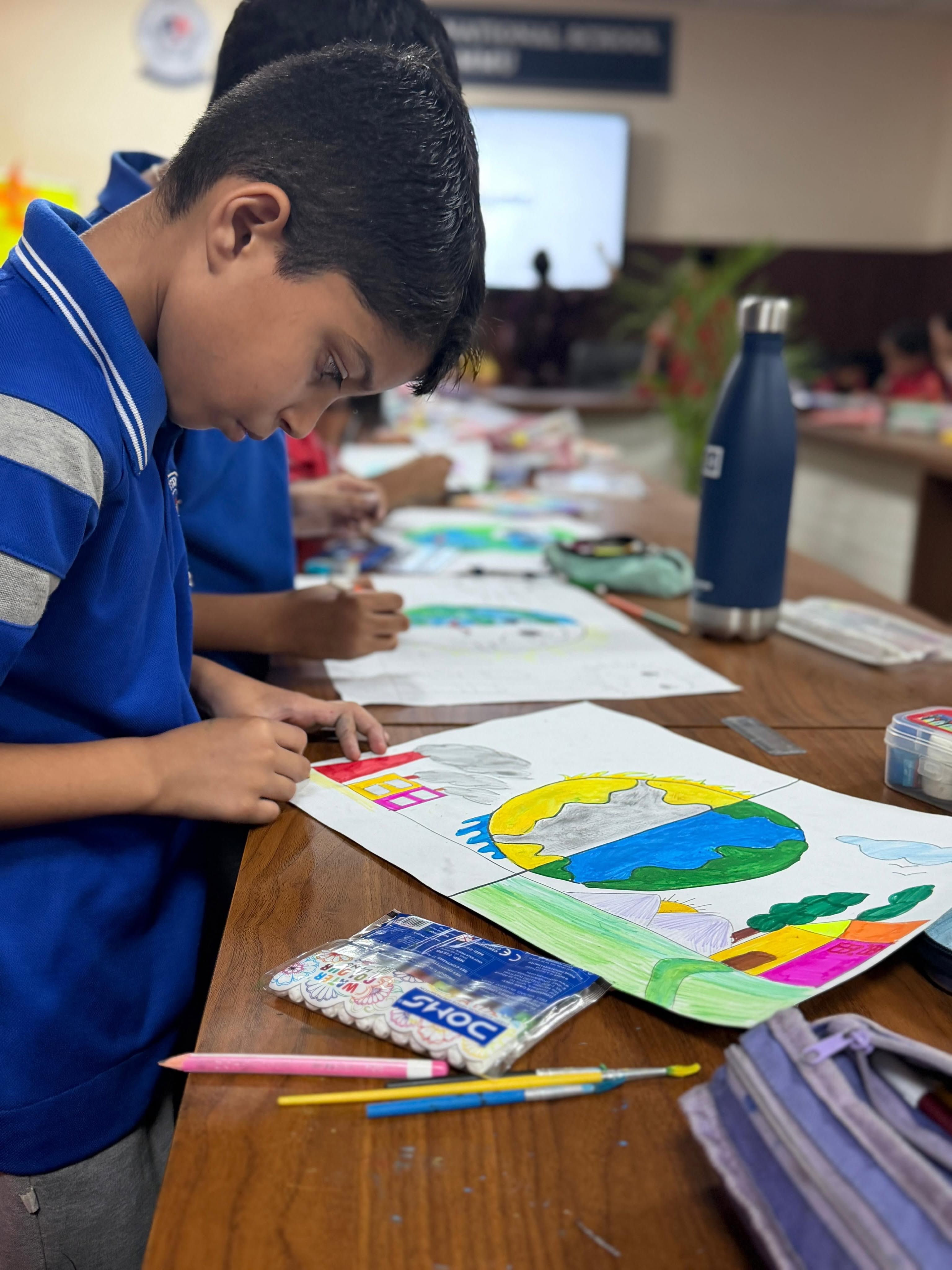 Grade V Celebrates Climate Action