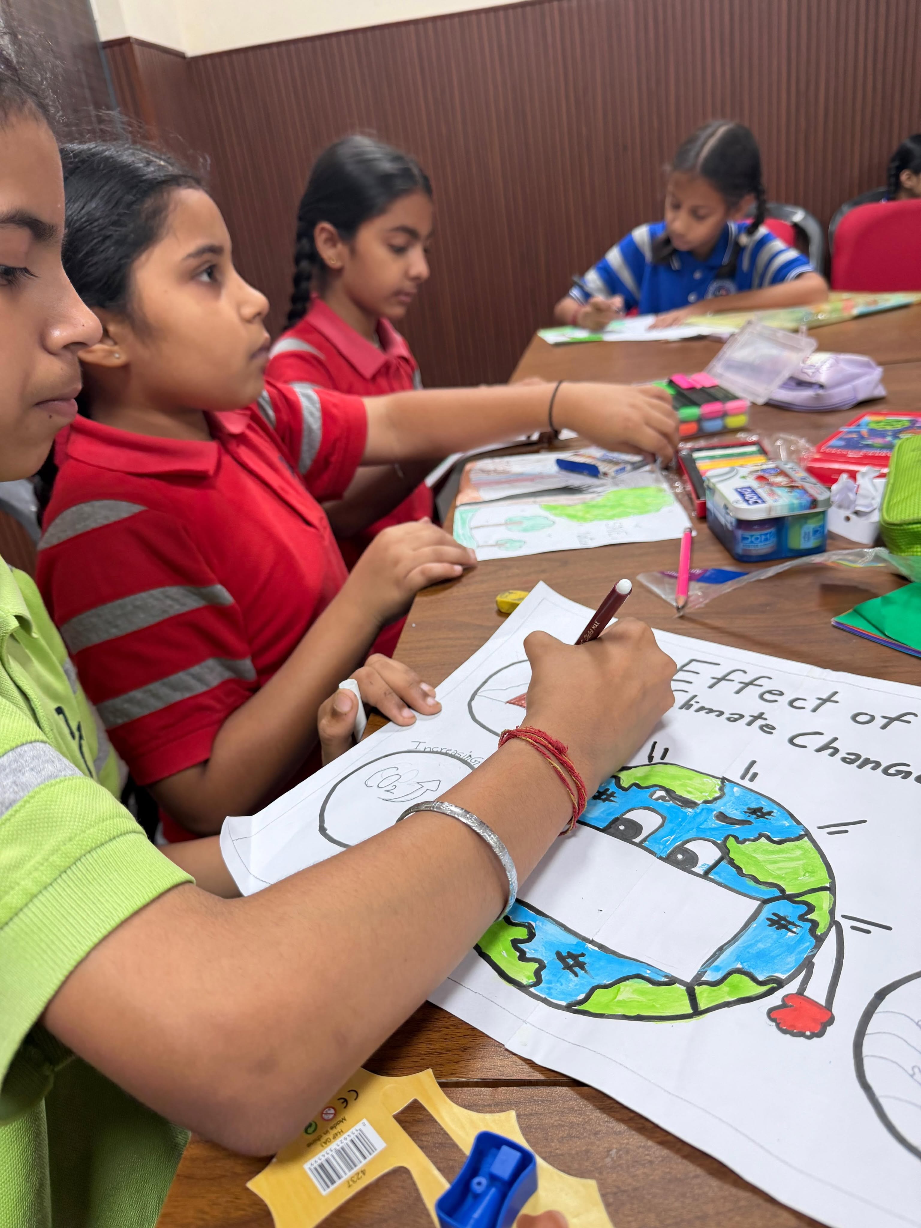 Grade V Celebrates Climate Action